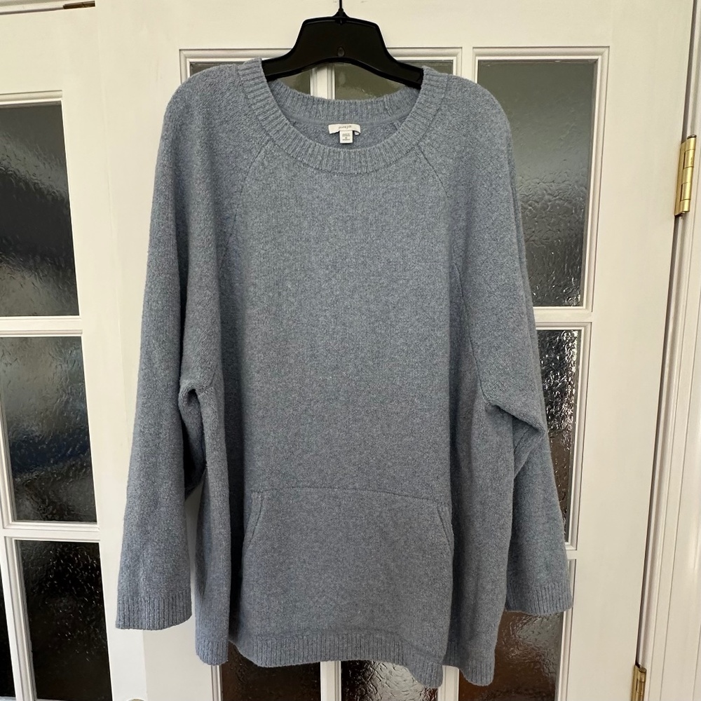 Powder Blue J.Jill cozy sweater